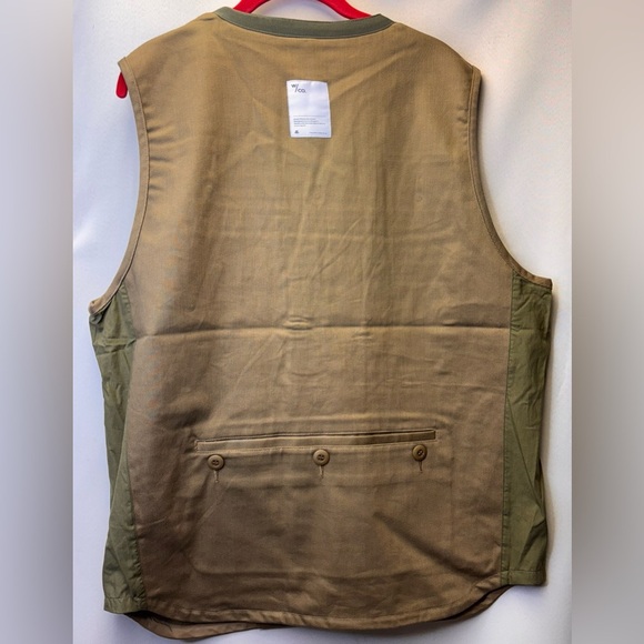Wasted Collective Men's Hunting Vest in Army Green Size Large NWT - Picture 2 of 7